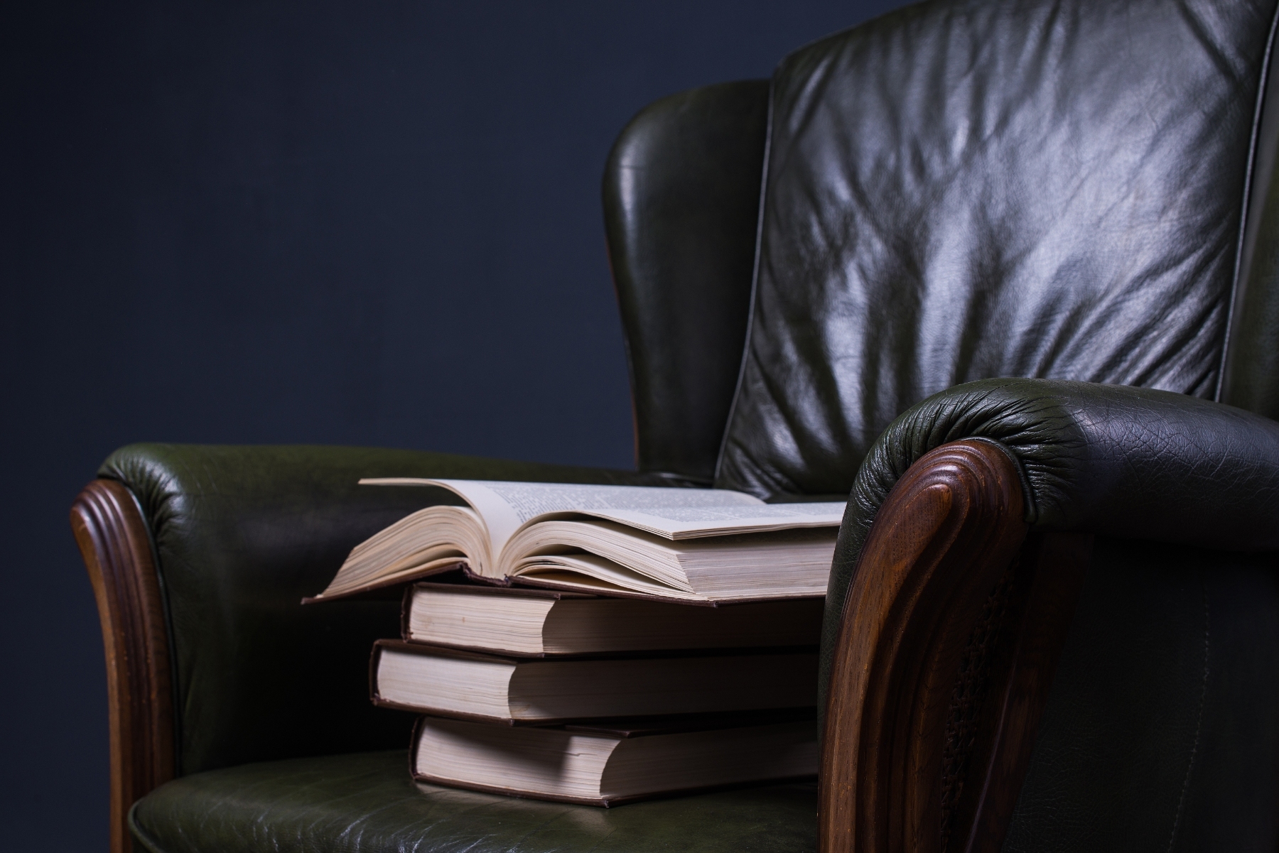 Chair and books resized